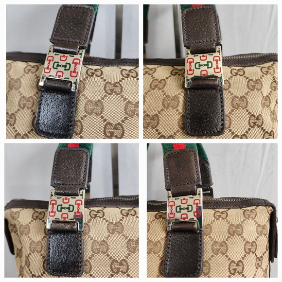 ✨️GUCCI GG Canvas Web Sherry Line Handbag - Picture 14 of 16